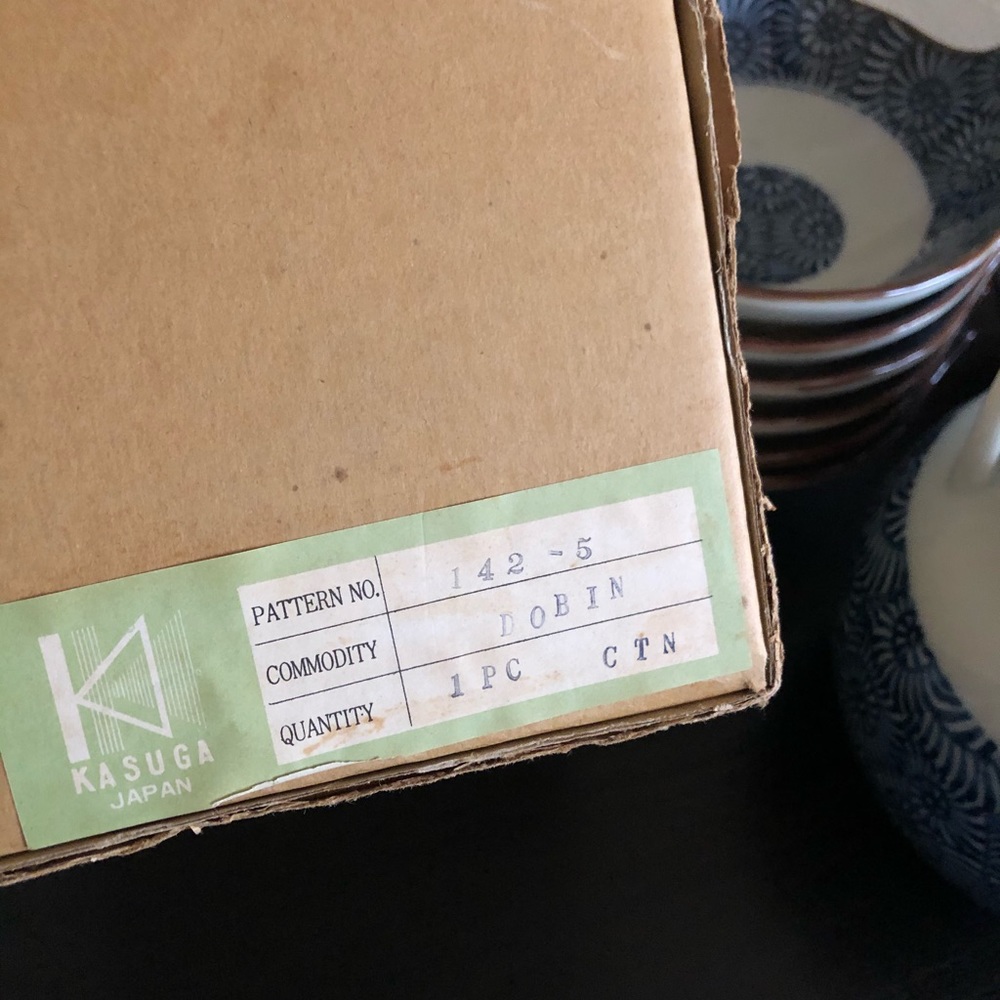 Kasuga ware set - Picture 10 of 10
